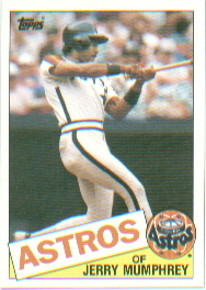 1985 Topps Baseball Cards      736     Jerry Mumphrey